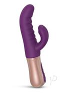 Sassy Bunny Dual Motor Rechargeable Silicone Thrusting...